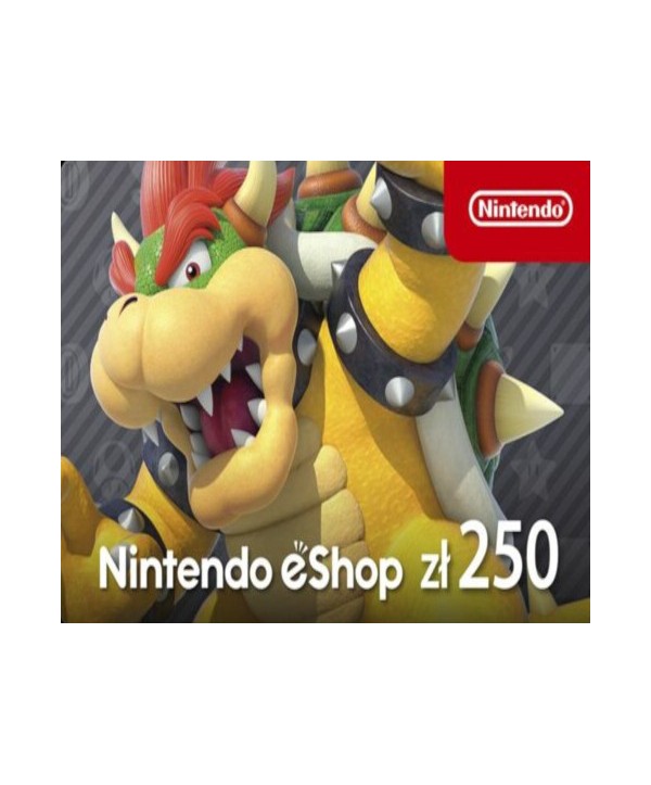 eShop Prepaid Card PLN 250 PL Nintendo eShop Key 